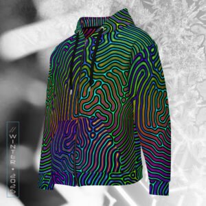 NEW!⚡Only 25 Made! Biologic Visionary Art Zip Hoodie