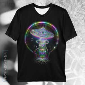 NEW!⚡Only 25 Made! Entheopsybin Men’s Visionary Art Graphic Print T-Shirt