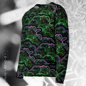 NEW!⚡Only 25 Made! Biosynthebliss Eco-Conscious Visionary Art Sweater