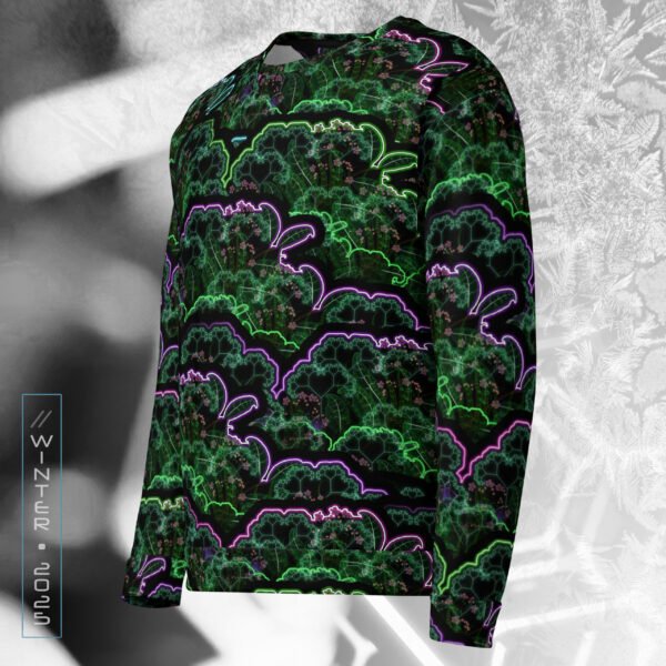 NEW!⚡Only 25 Made! Biosynthebliss Eco-Conscious Visionary Art Sweater