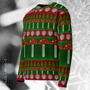 NEW!⚡Only 25 Made! Happy Holidaze Eco-Conscious Visionary Art Sweater