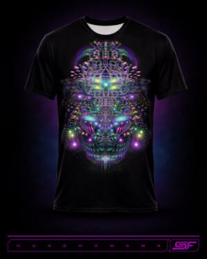 Huachamama | Psychedelic Visionary Art Men's Graphic T-Shirt