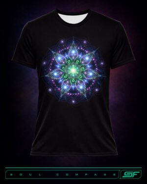Soul Star | Psychedelic Visionary Art Men's Graphic T-Shirt