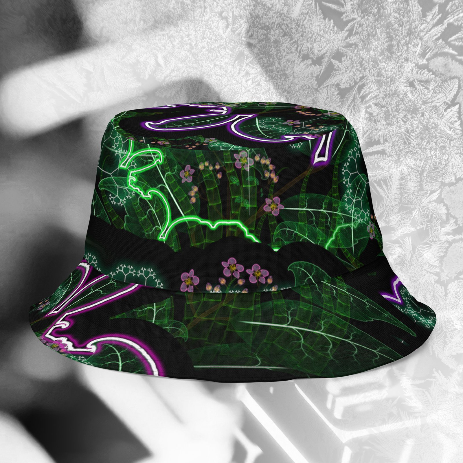 ⚡Only 25 Made! Biosynthebliss Visionary Art Bucket Hat - Image 7