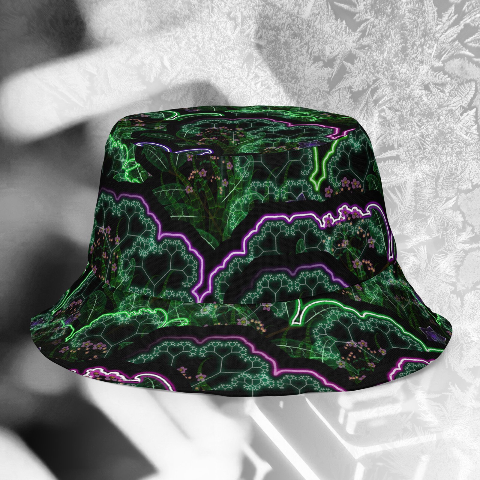 ⚡Only 25 Made! Biosynthebliss Visionary Art Bucket Hat - Image 6