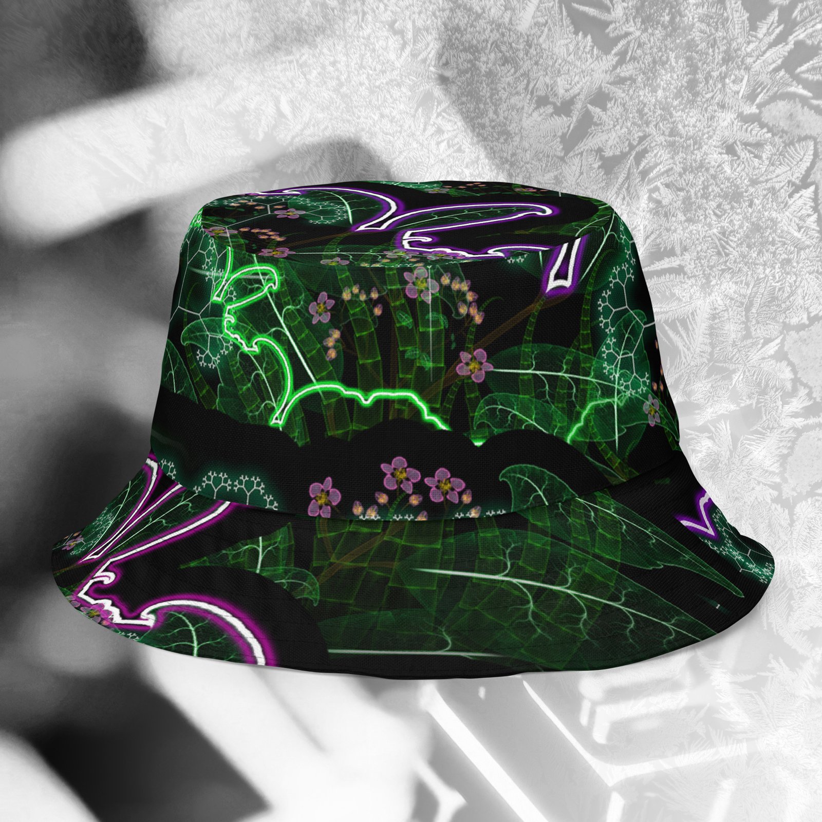 ⚡Only 25 Made! Biosynthebliss Visionary Art Bucket Hat - Image 2