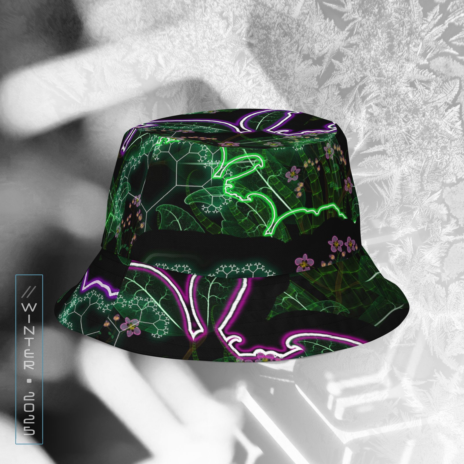 ⚡Only 25 Made! Biosynthebliss Visionary Art Bucket Hat - Image 5