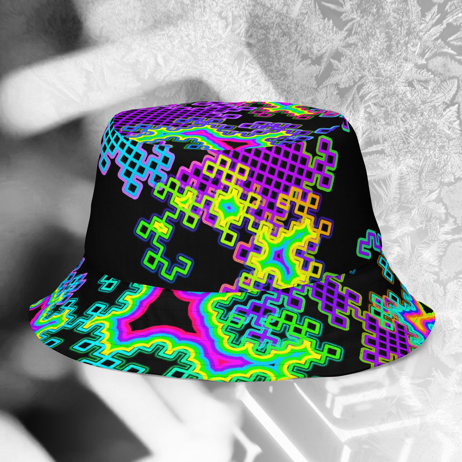 ⚡Only 25 Made! Fractal Dream Visionary Art Bucket Hat - Image 2