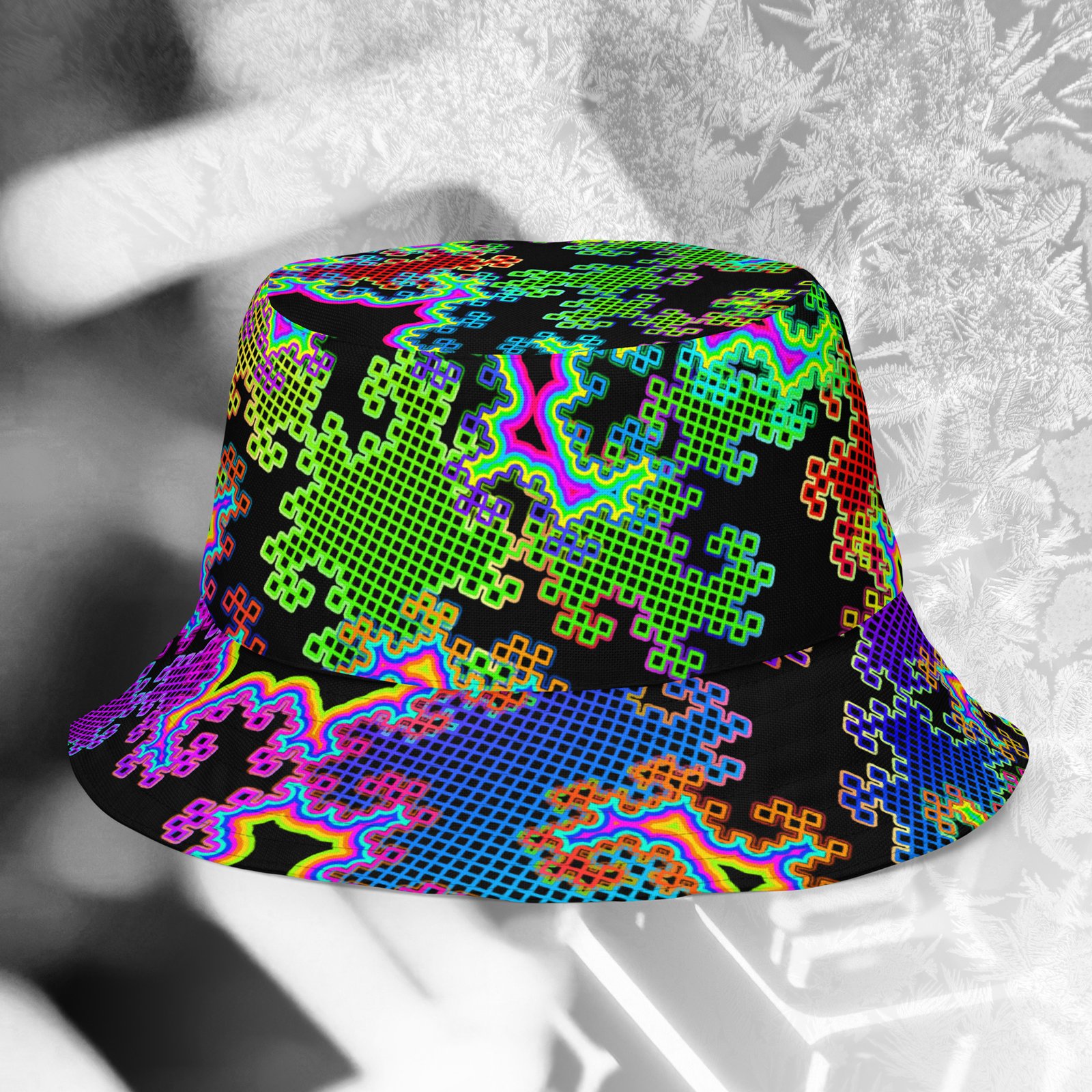 ⚡Only 25 Made! Fractal Dream Visionary Art Bucket Hat - Image 7