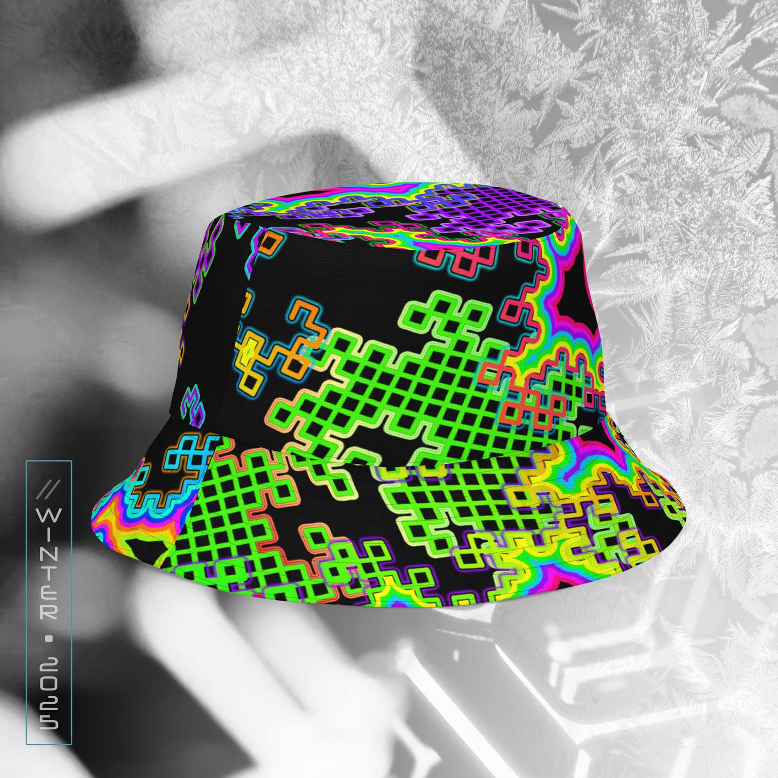 ⚡Only 25 Made! Fractal Dream Visionary Art Bucket Hat - Image 5