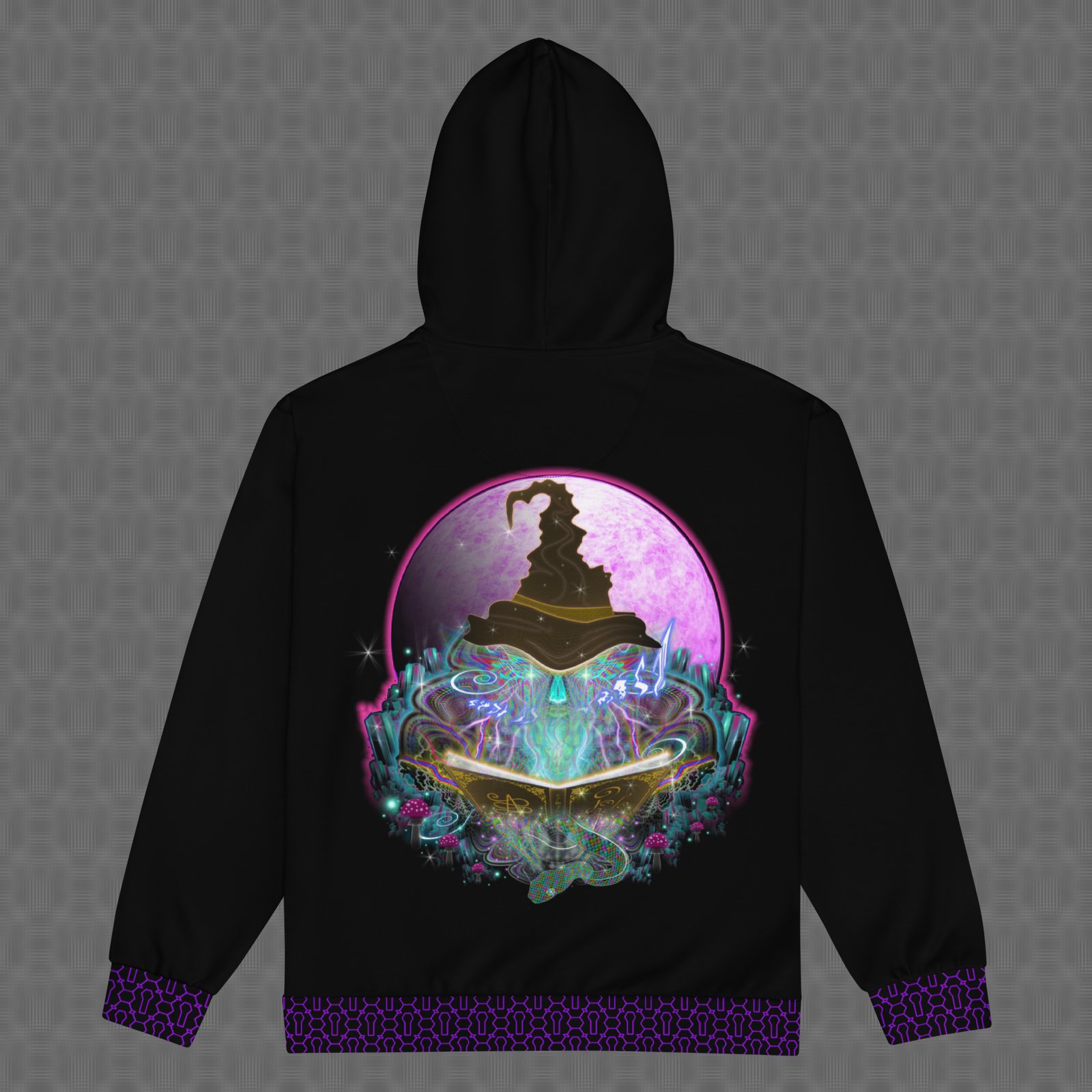 Telekinetic Graphic Zip Hoodie - Image 3