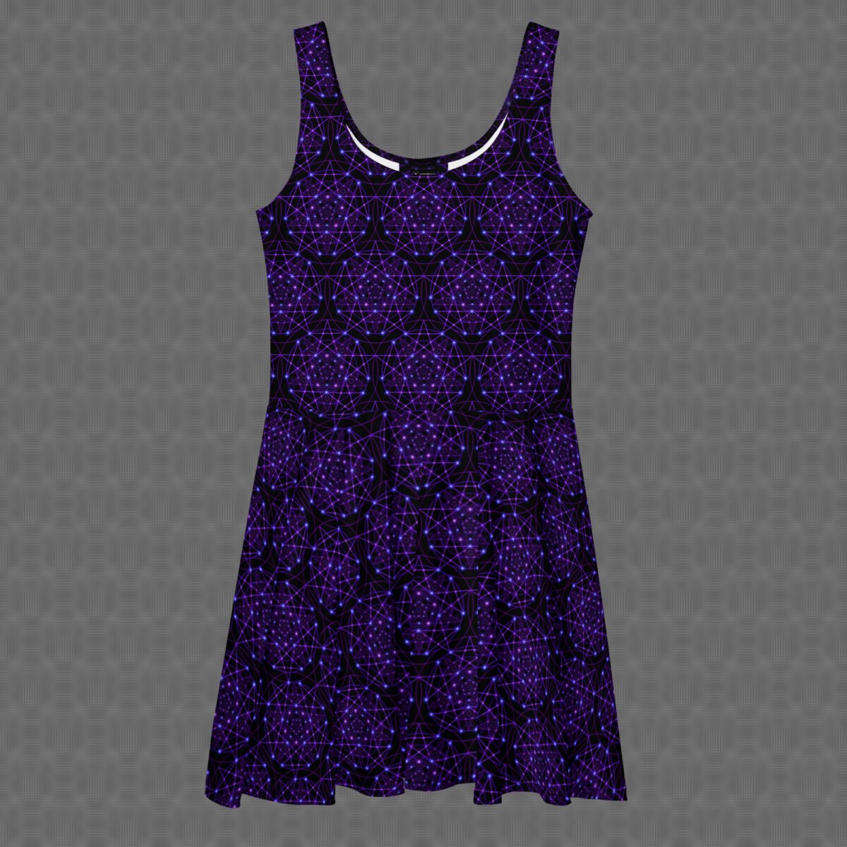Enchant Trance | Psychedelic Visionary Art Skater Dress