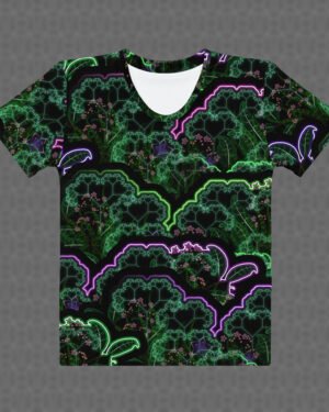 Biosynthebliss | Psychedelic Visionary Art Women’s All-Over T-Shirt