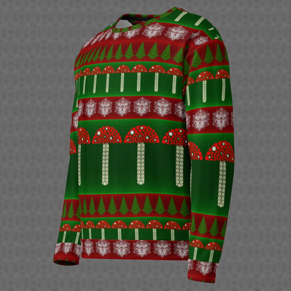 Happy Holidaze | Psychedelic Visionary Art Men's Sweater