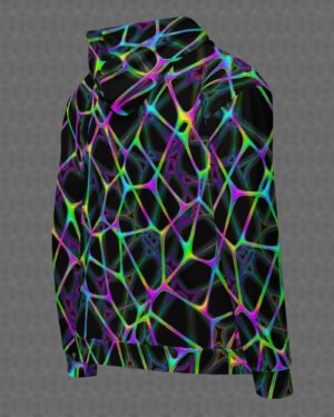 Psynet | Psychedelic Visionary Art Unisex All-Over Hoodie