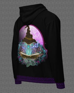 Telekinetic Approach | Psychedelic Visionary Art Unisex Graphic Hoodie