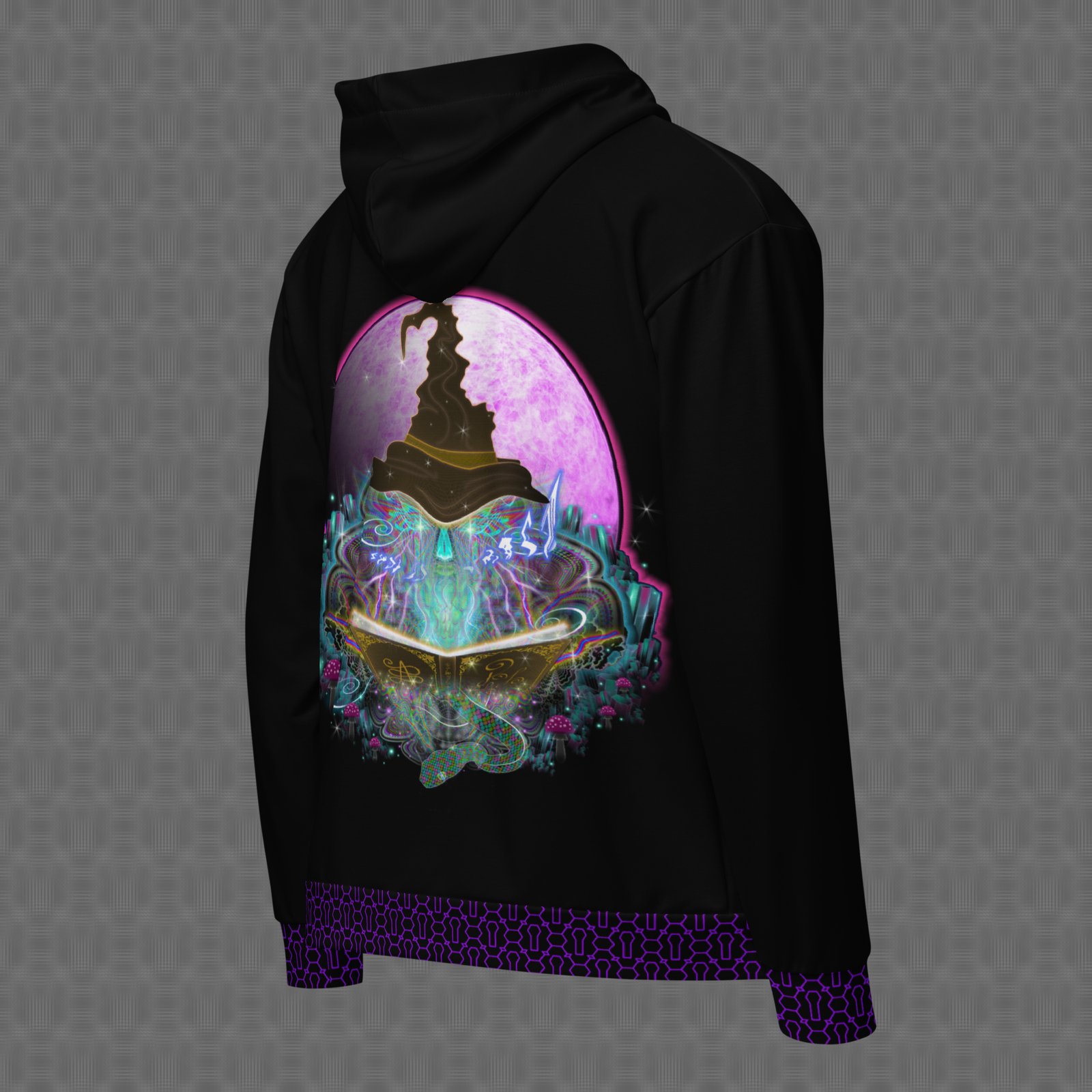 Telekinetic Graphic Zip Hoodie