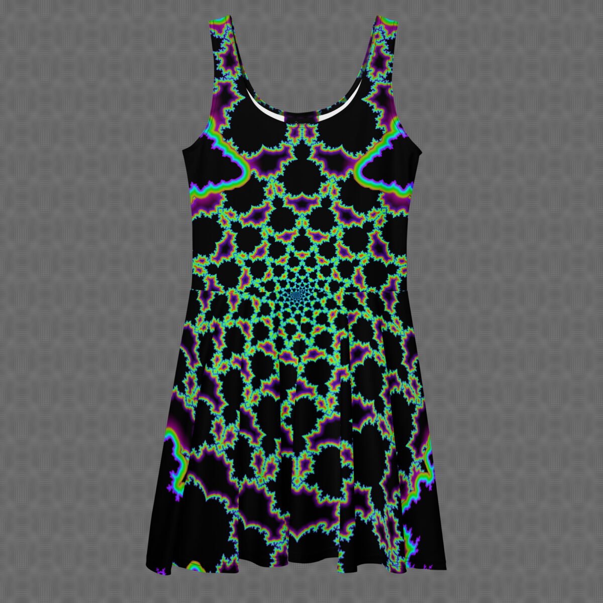 Mandelblot | Psychedelic Visionary Art Skater Dress
