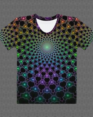 Brainfreeze | Psychedelic Visionary Art Women’s All-Over T-Shirt