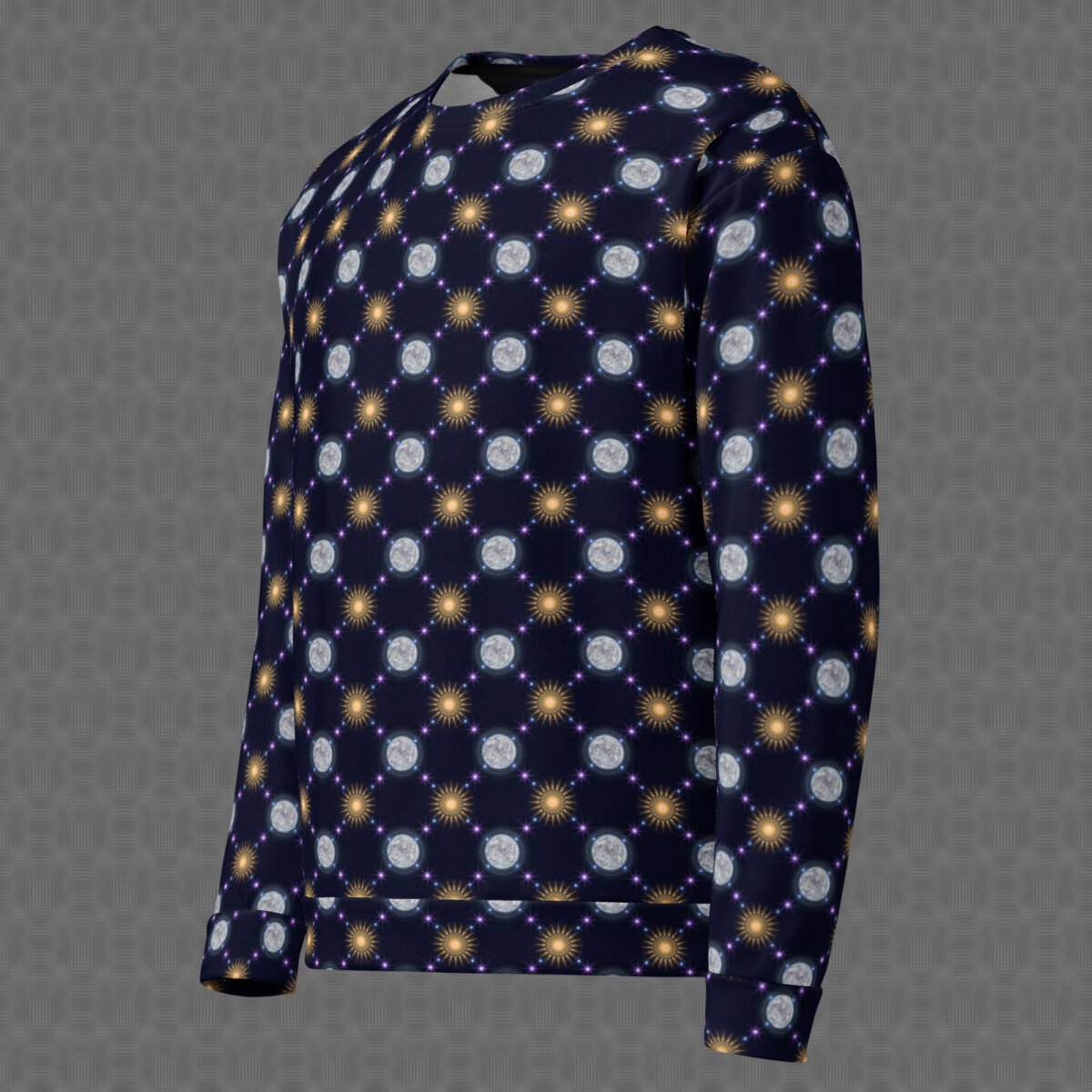 Celestial Bodies | Psychedelic Visionary Art Men's Sweater