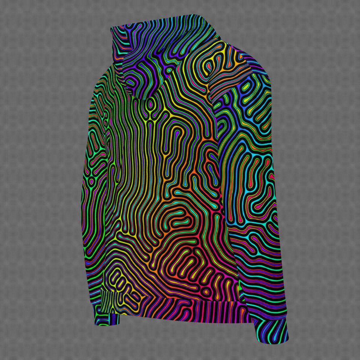 Biologic | Psychedelic | Psychedelic Visionary Art Unisex All-Over Hoodie