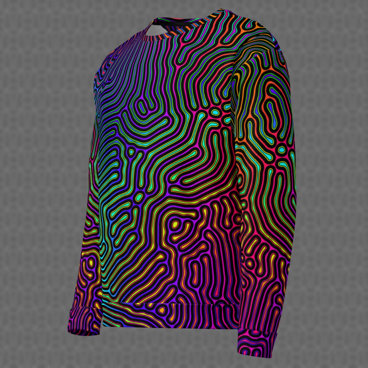 Biologic | Psychedelic Visionary Art Men's Sweater