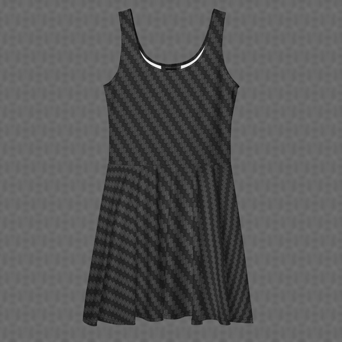 Carbon | Psychedelic Visionary Art Skater Dress