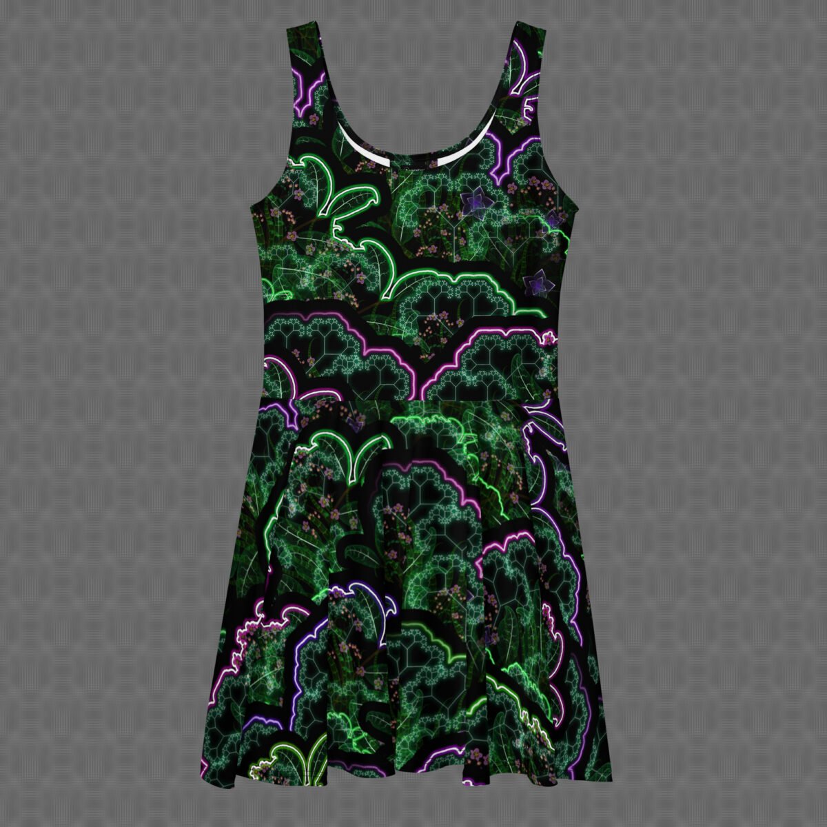 Biosynthebliss | Psychedelic Visionary Art Skater Dress