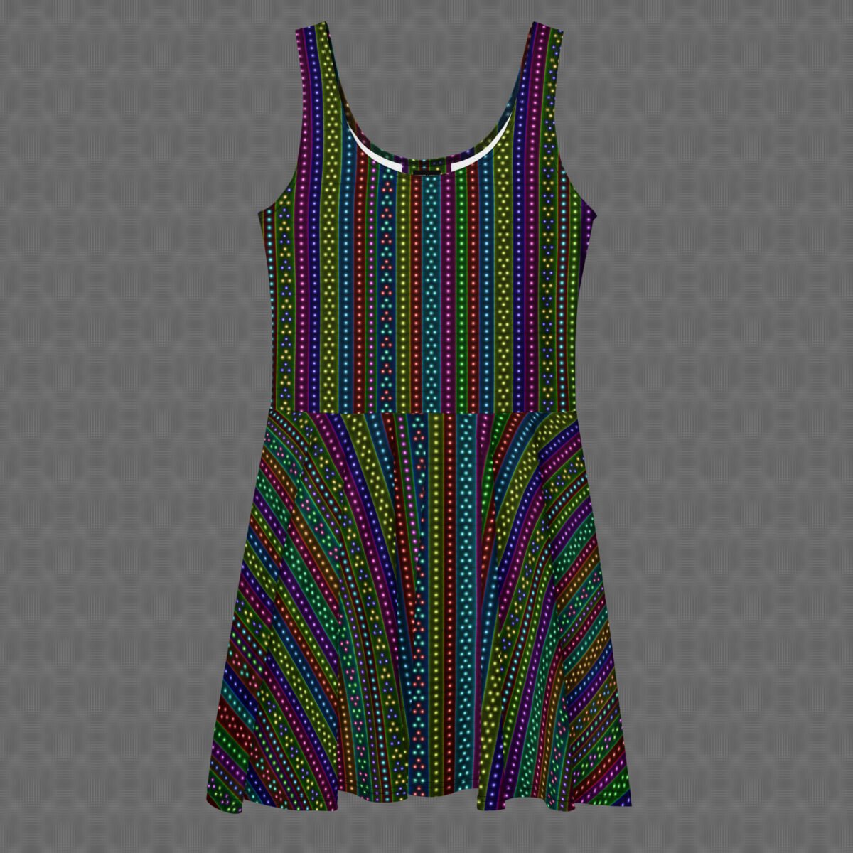 Modelo | Psychedelic Visionary Art Skater Dress