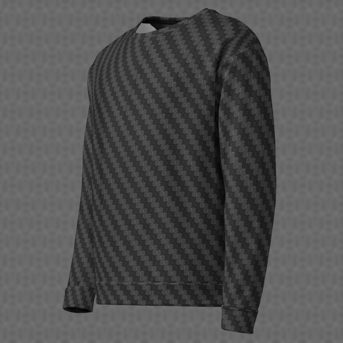 Carbon | Psychedelic Visionary Art Men's Sweater