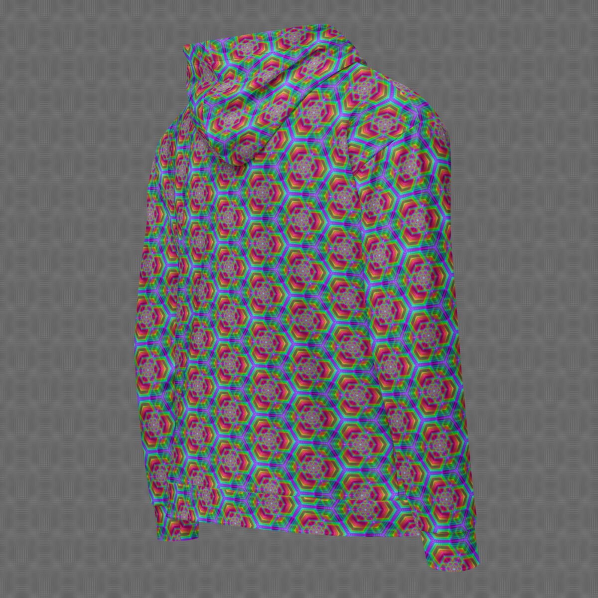 Hexafun | Psychedelic Visionary Art Unisex All-Over Hoodie