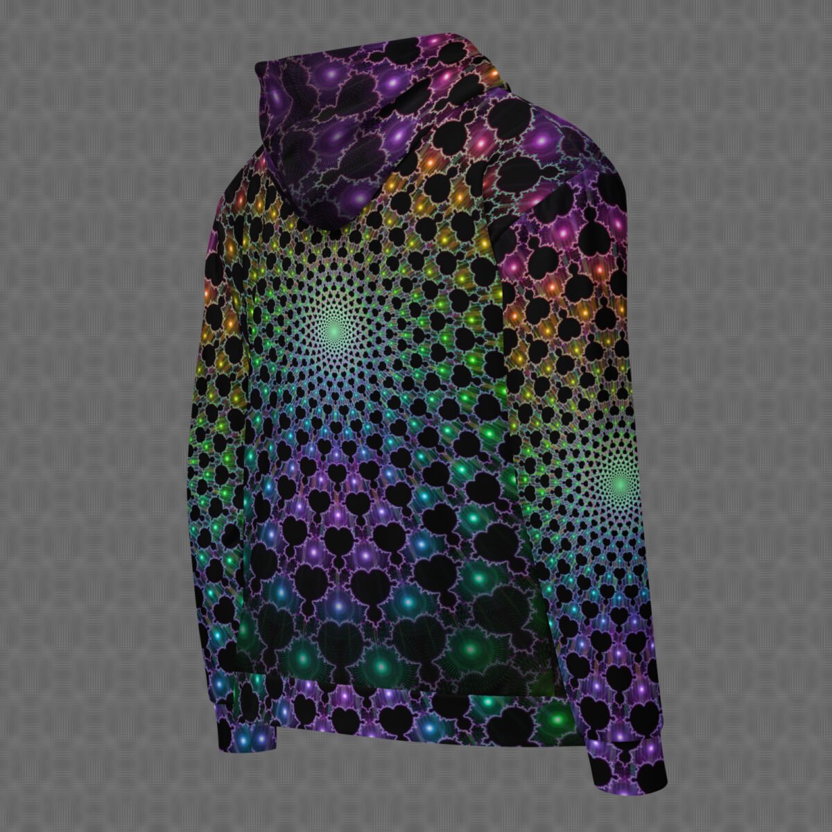 Brainfreeze | Psychedelic Visionary Art Unisex All-Over Hoodie