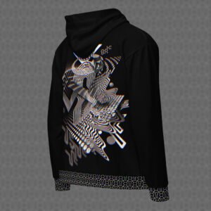 Dissolution Graphic Zip Hoodie