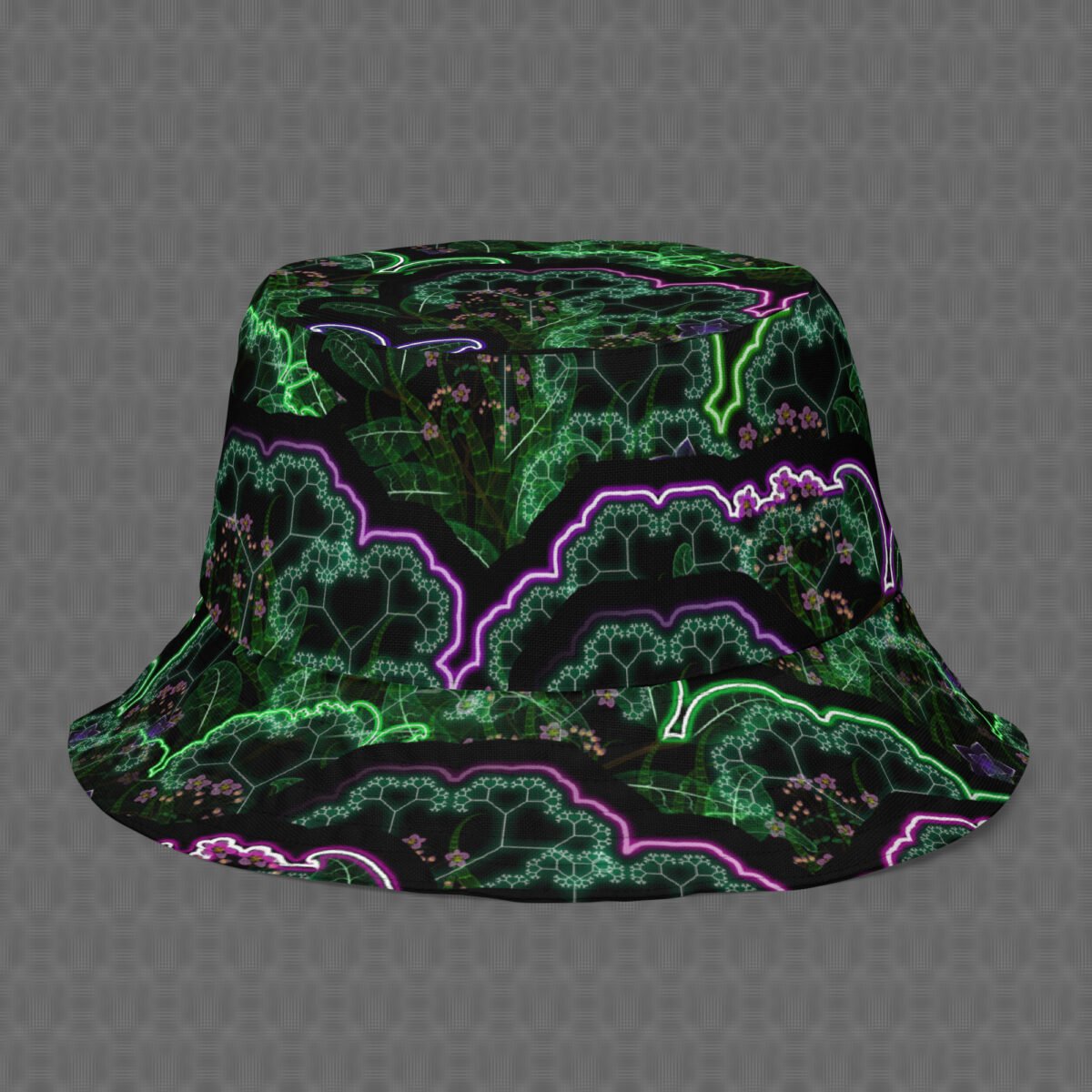 Biosynthebliss | Psychedelic Visionary Art Reversible Bucket Hat