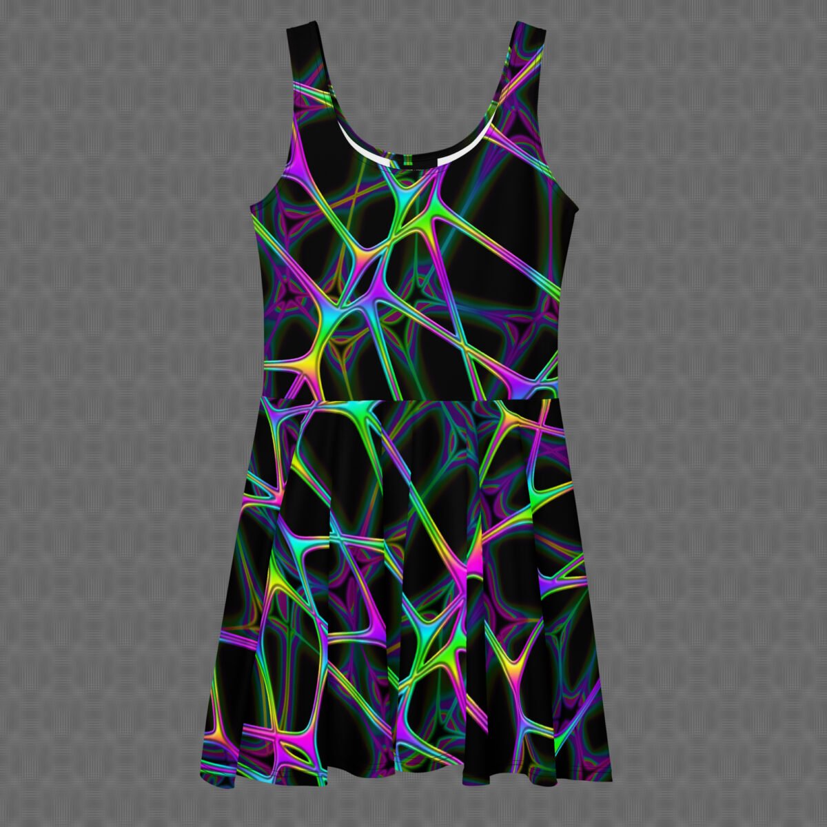 Psynet | Psychedelic Visionary Art Skater Dress