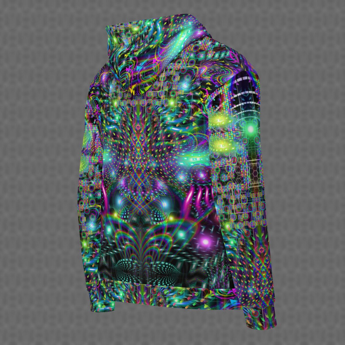 Huachamama | Psychedelic Visionary Art Unisex All-Over Hoodie