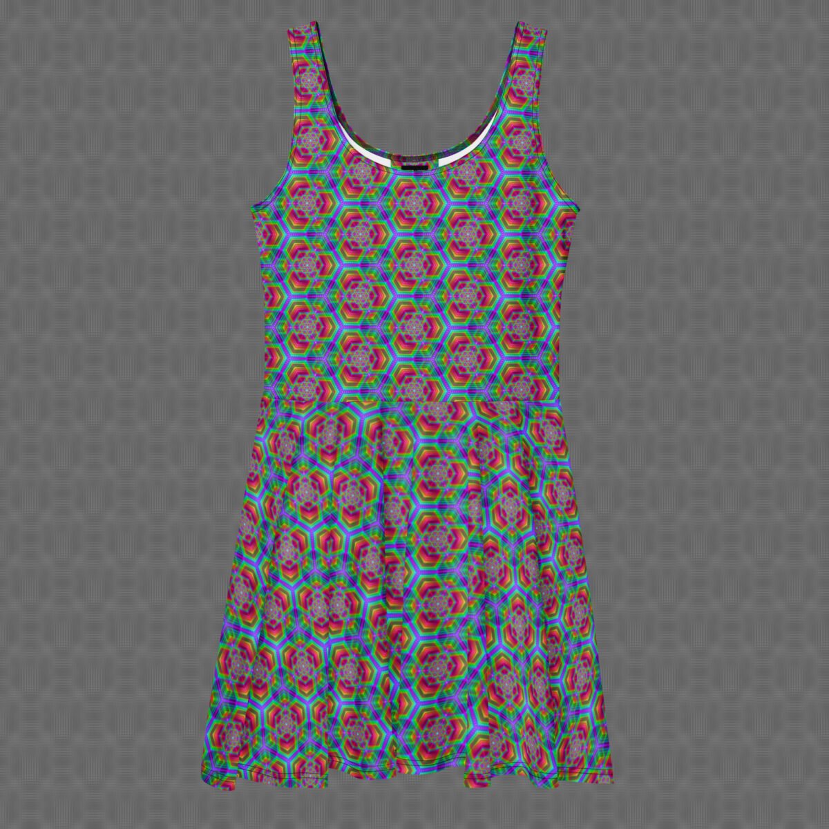 Hexafun | Psychedelic Visionary Art Skater Dress
