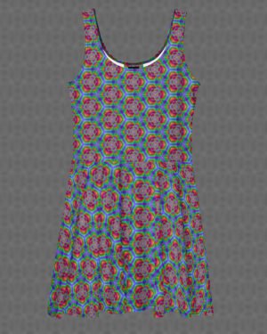 Hexafun | Psychedelic Visionary Art Skater Dress