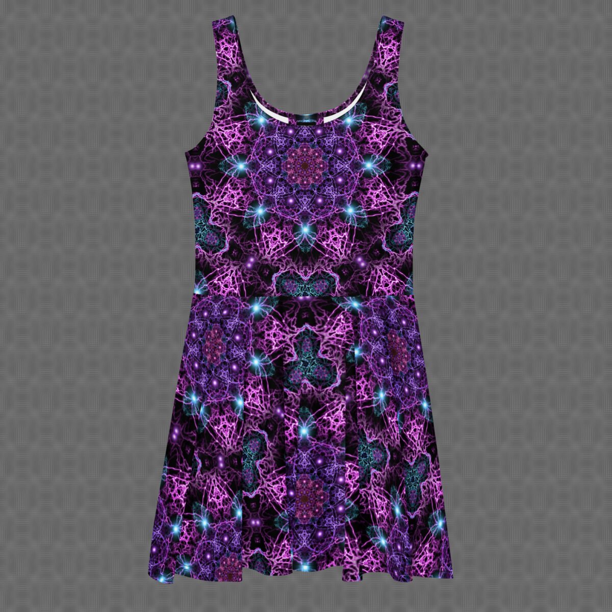Nucleus | Psychedelic Visionary Art Skater Dress