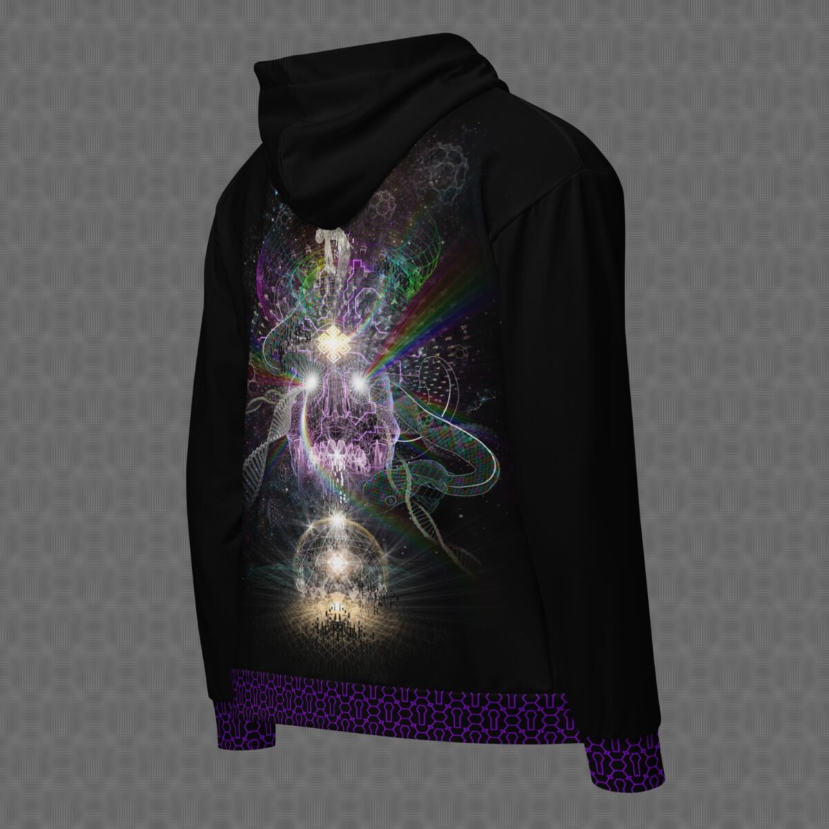 Satori | Psychedelic Visionary Art Unisex Graphic Hoodie