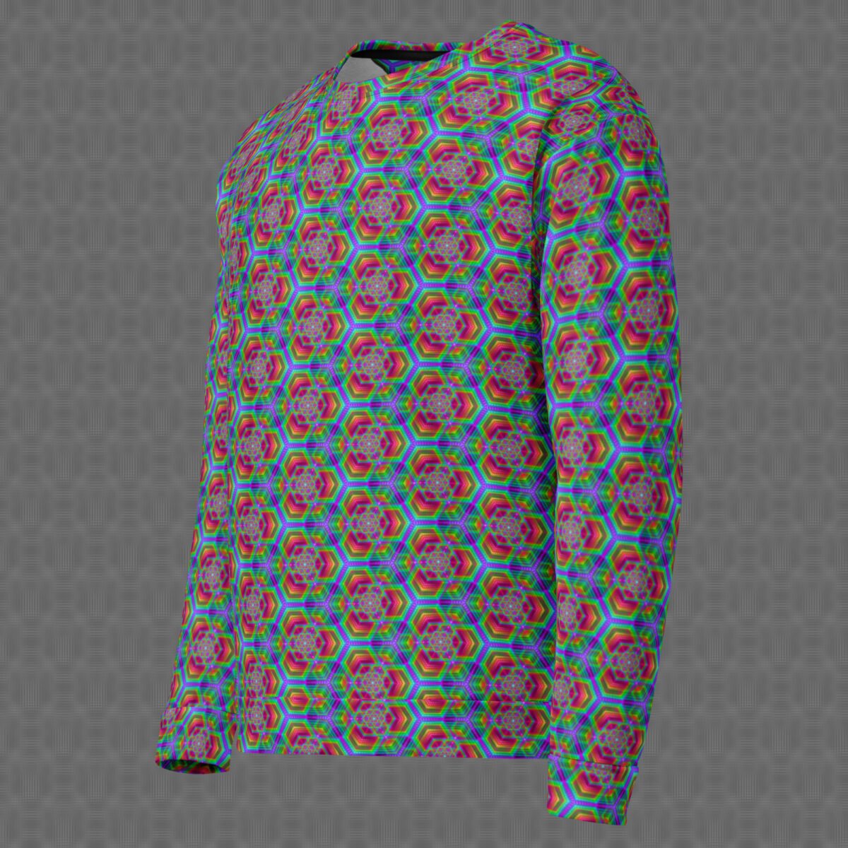 Hexafun | Psychedelic Visionary Art Men's Sweater
