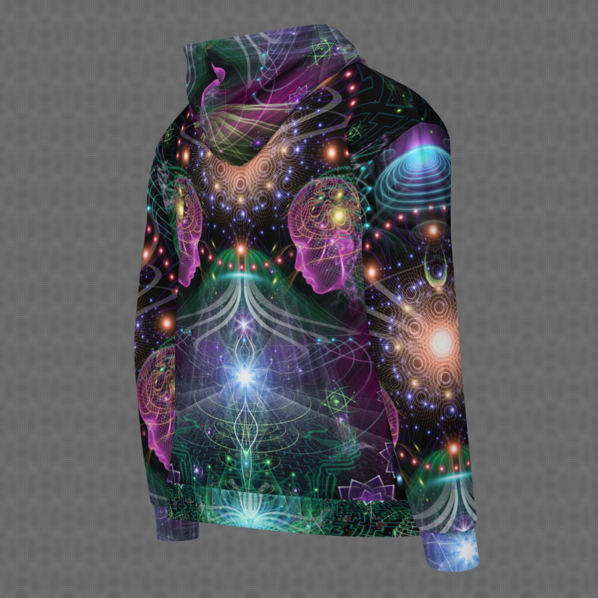 Holobloom | Psychedelic Visionary Art Unisex All-Over Hoodie