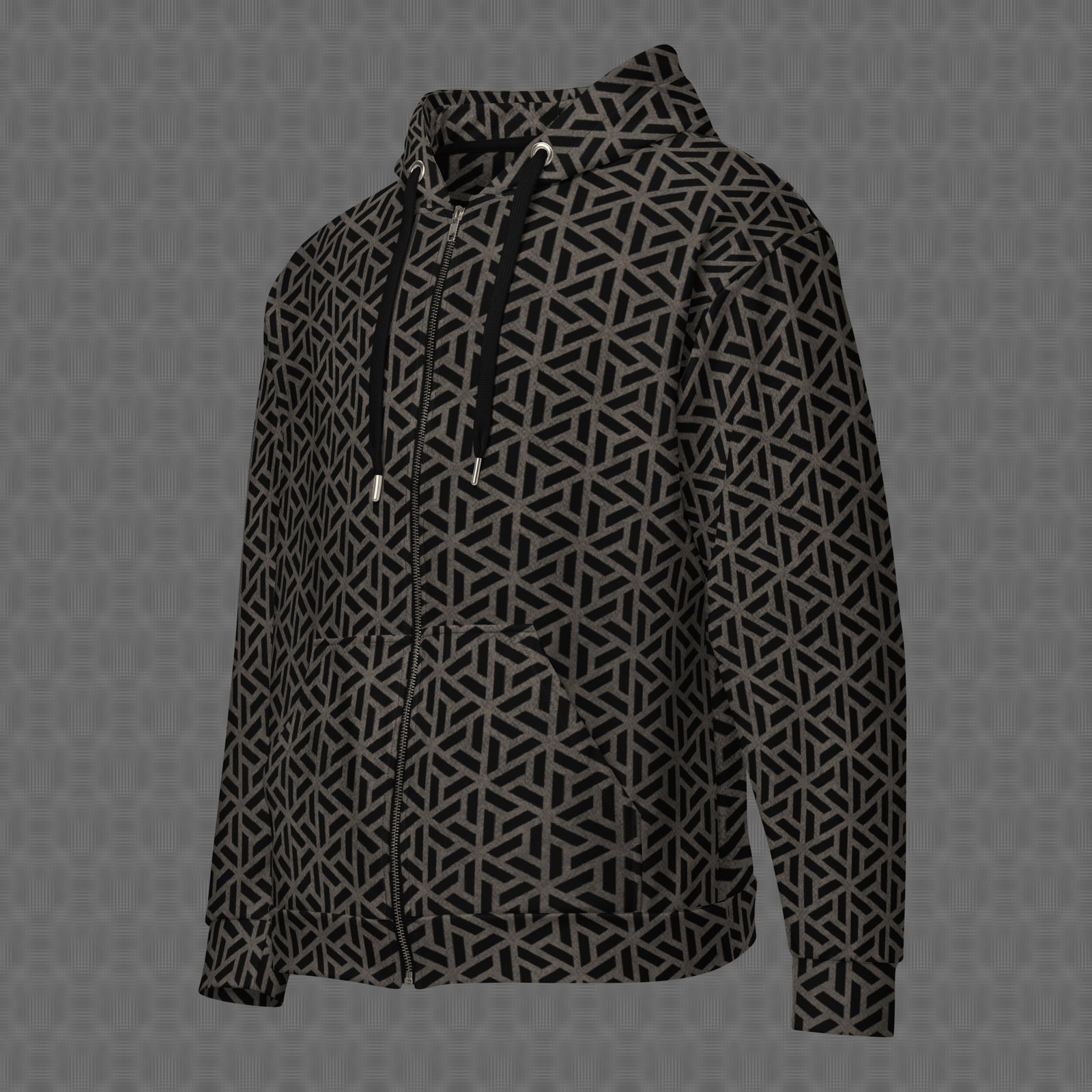 Ancestral Safavid All-Over Zip Hoodie - Image 2