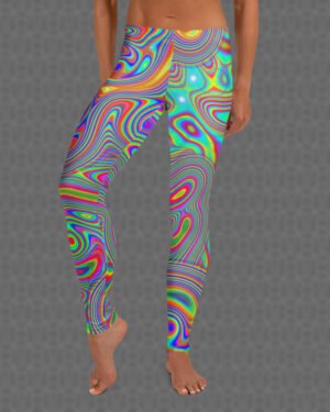 Liquisyrgic | Psychedelic Visionary Art Leggings