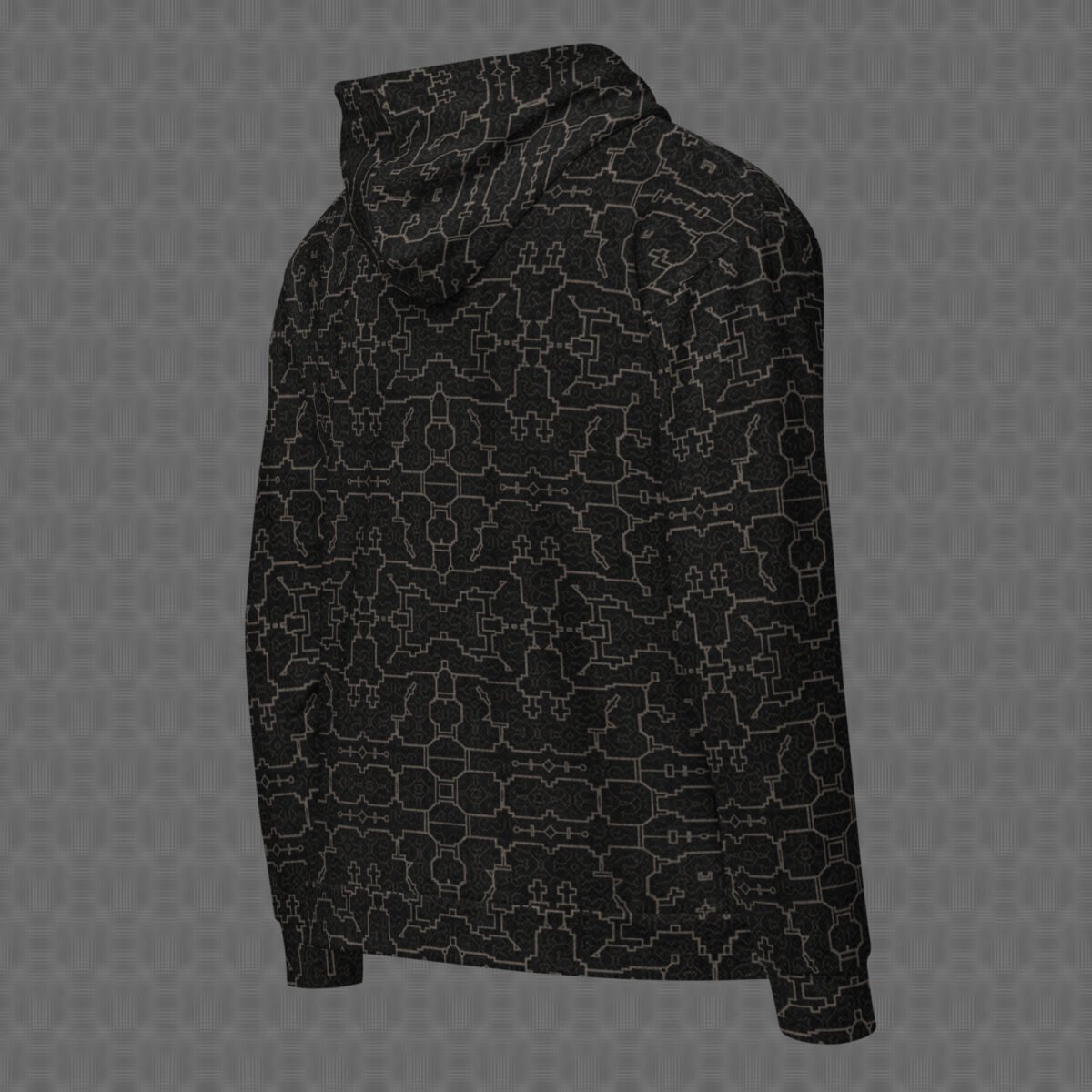 Kene | Psychedelic Visionary Art Unisex All-Over Hoodie