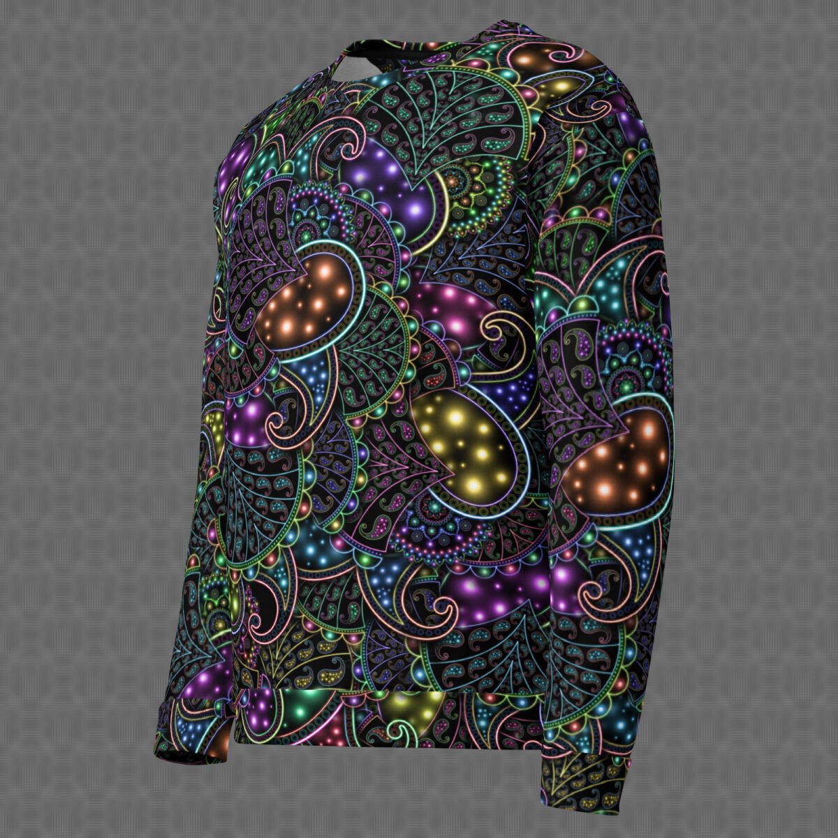 Neopaisley | Psychedelic Visionary Art Men's Sweater