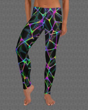 Psynet | Psychedelic Visionary Art Leggings