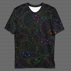 Neopaisley Dark All-Over T-Shirt