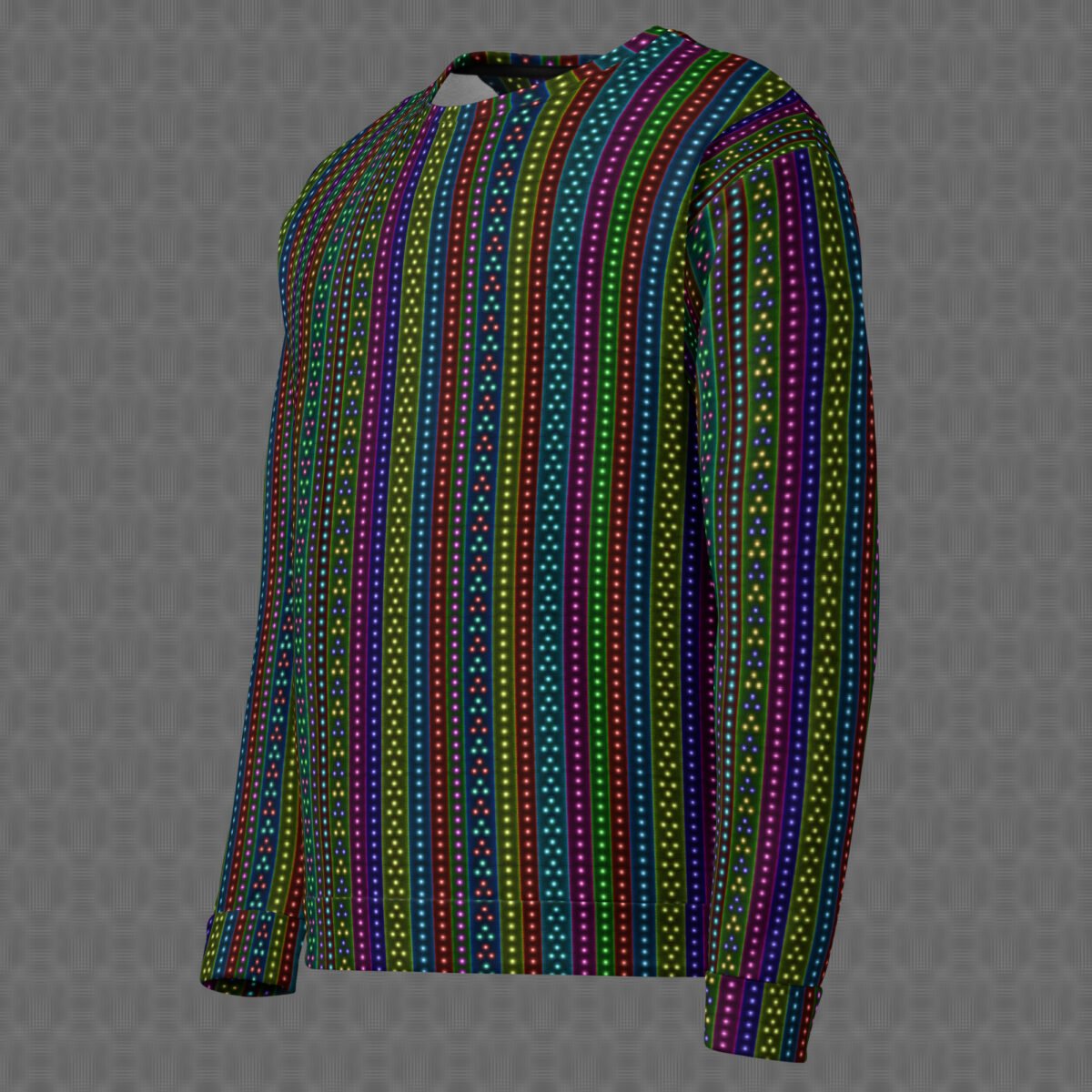 Modelo | Psychedelic Visionary Art Men's Sweater