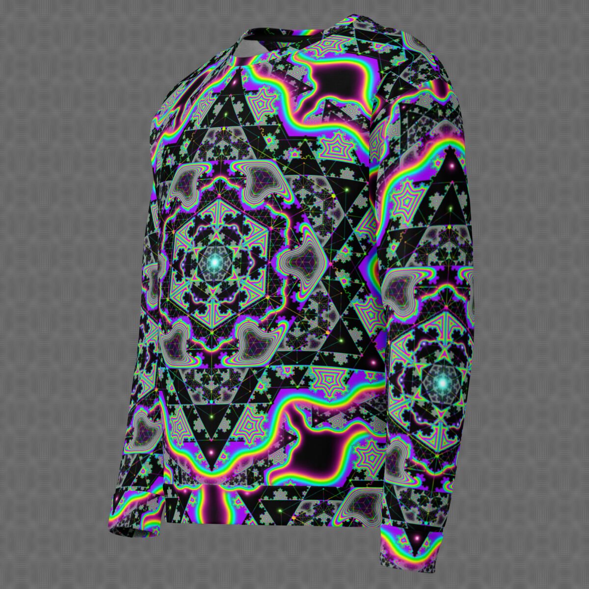Microgram | Psychedelic Visionary Art Men's Sweater